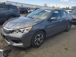 Salvage cars for sale at New Britain, CT auction: 2016 Honda Accord LX