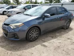 Salvage cars for sale at Riverview, FL auction: 2015 Toyota Corolla L