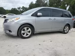 Toyota salvage cars for sale: 2011 Toyota Sienna LE