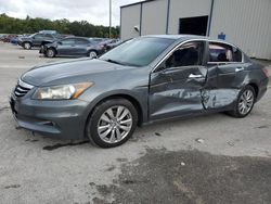 Salvage cars for sale at Apopka, FL auction: 2012 Honda Accord EXL