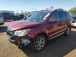 Salvage cars for sale at Elgin, IL auction: 2016 Subaru Forester 2.5I Touring