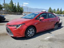 2021 Toyota Corolla LE en venta en Rancho Cucamonga, CA