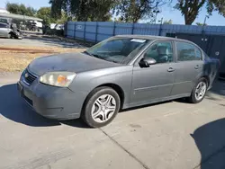 Chevrolet salvage cars for sale: 2007 Chevrolet Malibu LS