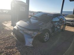 Toyota salvage cars for sale: 2022 Toyota Corolla LE