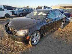 Salvage cars for sale at Brighton, CO auction: 2011 Mercedes-Benz C 300 4matic