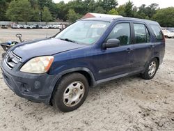 Honda cr-v lx salvage cars for sale: 2005 Honda CR-V LX