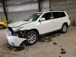 Salvage cars for sale at Chalfont, PA auction: 2012 Toyota Highlander Base