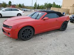 Salvage cars for sale at Gaston, SC auction: 2012 Chevrolet Camaro LT