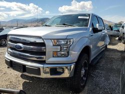 Salvage cars for sale at Magna, UT auction: 2016 Ford F150 Supercrew