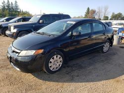 Honda Civic DX salvage cars for sale: 2007 Honda Civic DX