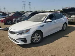 Salvage cars for sale at Elgin, IL auction: 2019 KIA Optima LX