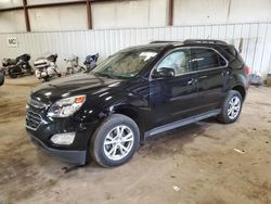 Salvage cars for sale at Lansing, MI auction: 2017 Chevrolet Equinox LT