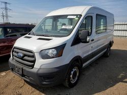 Salvage trucks for sale at Elgin, IL auction: 2020 Ford Transit T-250