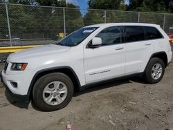 Salvage cars for sale at Waldorf, MD auction: 2016 Jeep Grand Cherokee Laredo