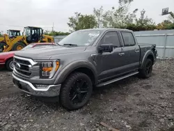 Ford salvage cars for sale: 2021 Ford F150 Supercrew