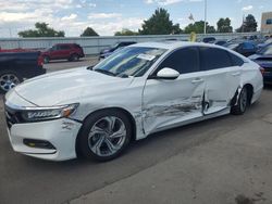 Salvage cars for sale at Littleton, CO auction: 2019 Honda Accord EX