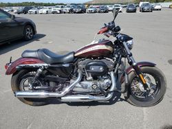 Salvage motorcycles for sale at Brookhaven, NY auction: 2018 Harley-Davidson XL1200 C