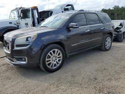 Salvage cars for sale at Greenwell Springs, LA auction: 2015 GMC Acadia Denali