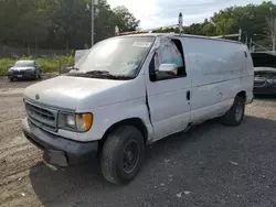 Salvage trucks for sale at Baltimore, MD auction: 2001 Ford Econoline E150 Van