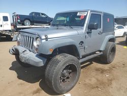 Salvage cars for sale at Brighton, CO auction: 2013 Jeep Wrangler Sport