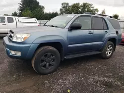 Salvage cars for sale at Finksburg, MD auction: 2005 Toyota 4runner SR5