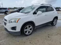 Salvage cars for sale at Arcadia, FL auction: 2016 Chevrolet Trax LTZ