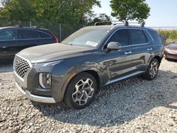 Salvage cars for sale at Cicero, IN auction: 2021 Hyundai Palisade Calligraphy