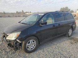 Salvage cars for sale at Mentone, CA auction: 2007 Honda Odyssey EXL