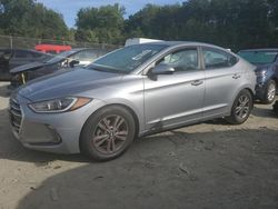 Salvage cars for sale at Waldorf, MD auction: 2017 Hyundai Elantra SE