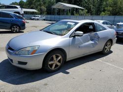 Salvage cars for sale at Savannah, GA auction: 2004 Honda Accord EX