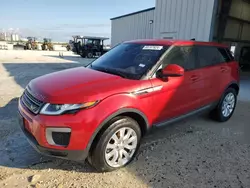 Salvage cars for sale at New Braunfels, TX auction: 2017 Land Rover Range Rover Evoque SE