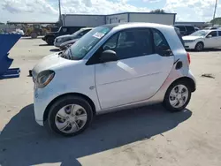 Smart salvage cars for sale: 2016 Smart Fortwo