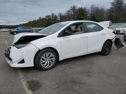 Toyota salvage cars for sale: 2017 Toyota Corolla L