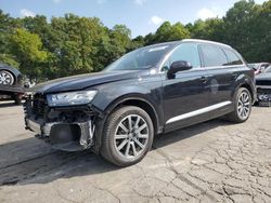 Audi salvage cars for sale: 2017 Audi Q7 Premium Plus