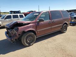 Salvage cars for sale at Colorado Springs, CO auction: 2007 Chevrolet Uplander LS