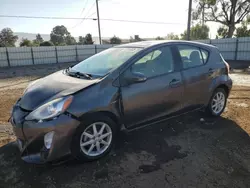 Salvage cars for sale at San Martin, CA auction: 2016 Toyota Prius C