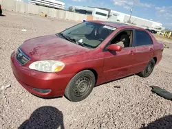 Toyota salvage cars for sale: 2008 Toyota Corolla CE