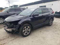 Salvage cars for sale at Savannah, GA auction: 2017 Honda CR-V EXL