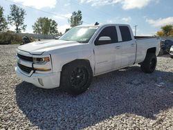 Salvage trucks for sale at Wayland, MI auction: 2017 Chevrolet Silverado K1500 LT