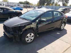 KIA salvage cars for sale: 2015 KIA Forte LX