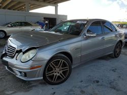 Salvage cars for sale from Copart West Palm Beach, FL: 2007 Mercedes-Benz E 550 4matic