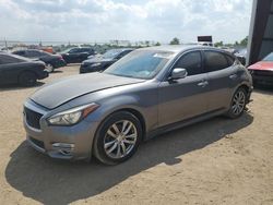 Salvage cars for sale from Copart Houston, TX: 2017 Infiniti Q70 3.7