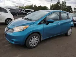 Vehiculos salvage en venta de Copart Denver, CO: 2016 Nissan Versa Note S