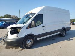 Salvage trucks for sale at Orlando, FL auction: 2019 Ford Transit T-350 HD