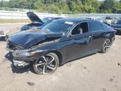 Salvage cars for sale at Assonet, MA auction: 2019 Honda Accord Sport