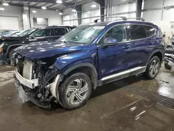 Salvage cars for sale at Ham Lake, MN auction: 2022 Hyundai Santa FE SEL