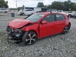 Salvage cars for sale at Mebane, NC auction: 2015 Volkswagen GTI