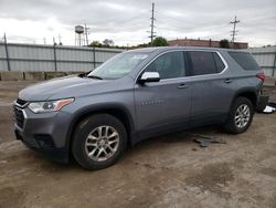 Salvage cars for sale at Chicago Heights, IL auction: 2019 Chevrolet Traverse LS