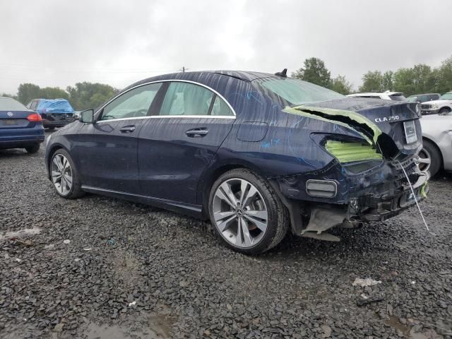 2018 Mercedes-Benz CLA 250 4matic