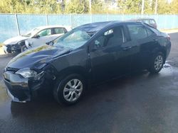 Salvage cars for sale from Copart Atlantic Canada Auction, NB: 2016 Toyota Corolla L